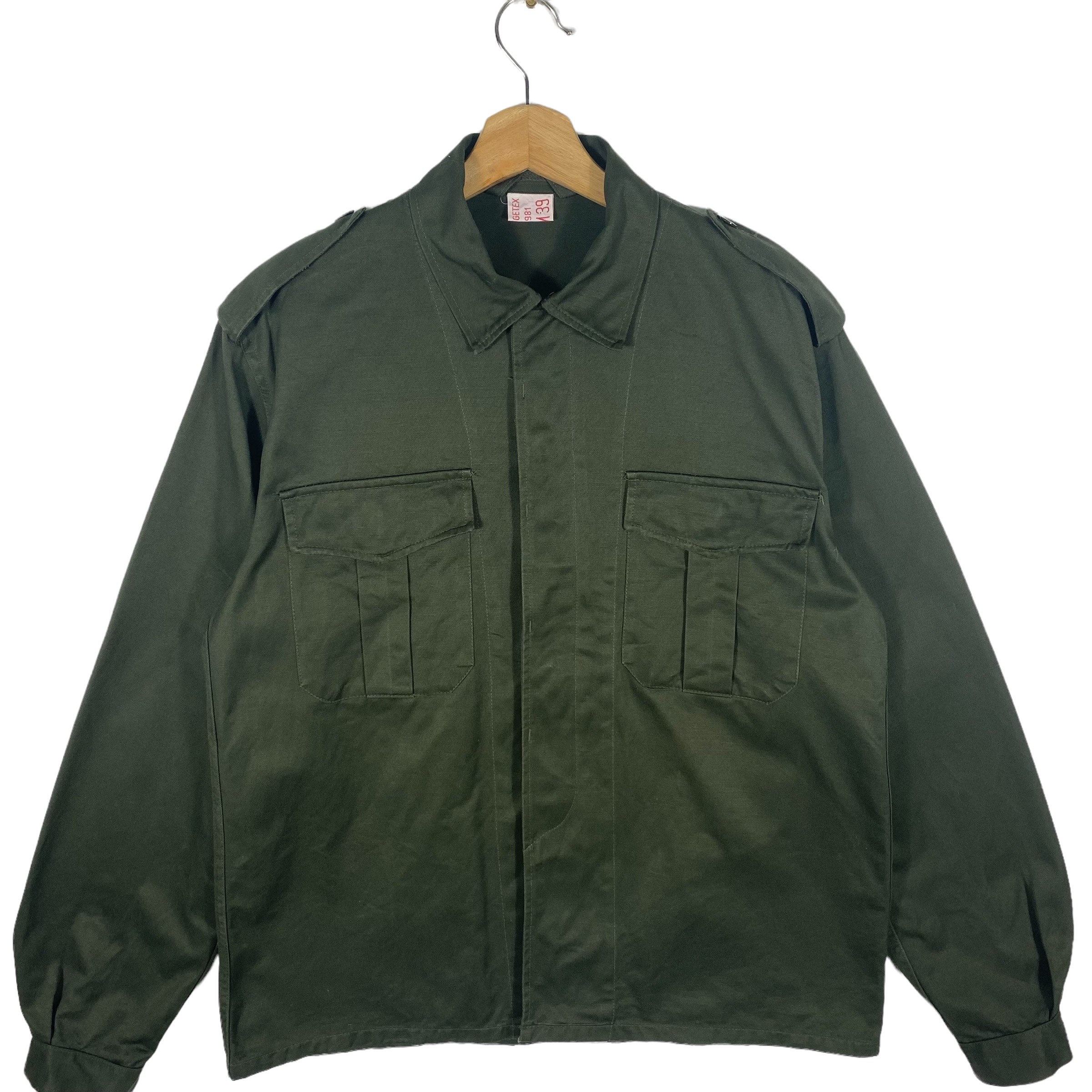 80s Belgian military twill jacket