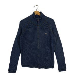 Vintage Polo Ralph Lauren Zipper Jacket M Size Navyblue Colour