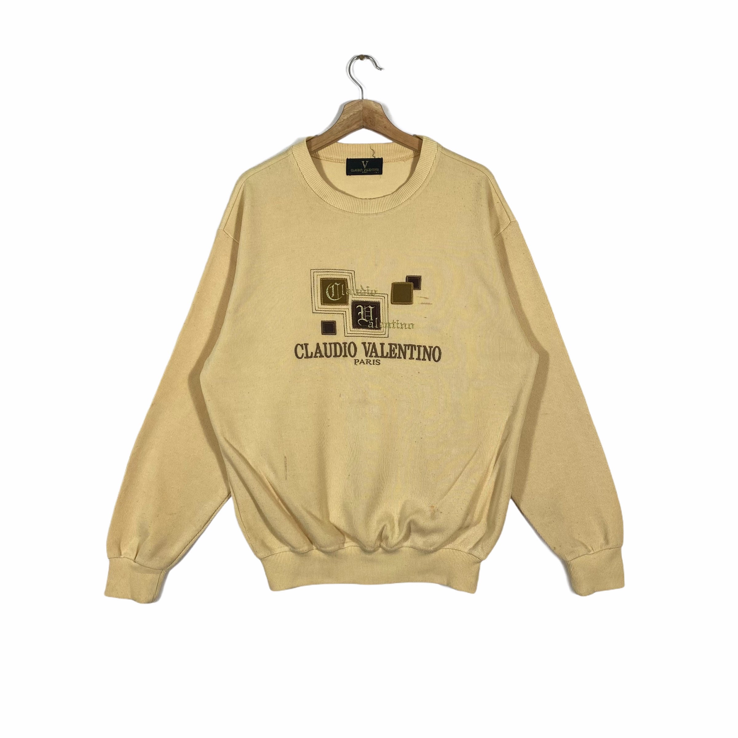 Vintage Claudio Valentino Sweatshirt L 