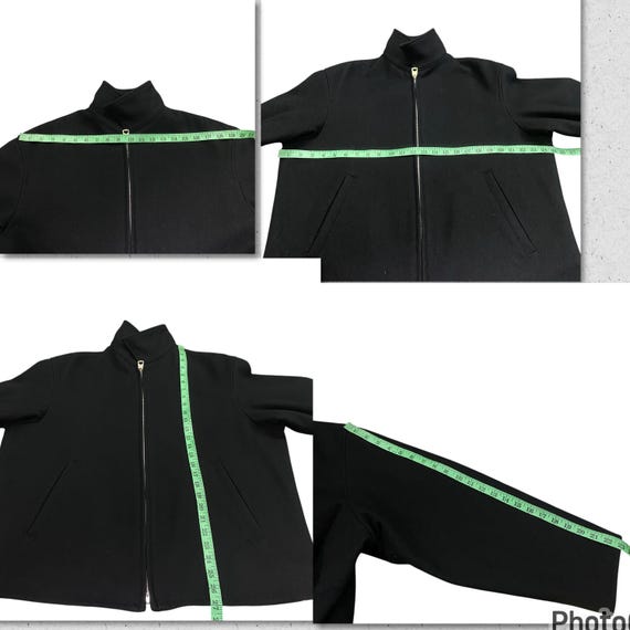 ジャケット・アウター Y's yohji yamamoto reversible blouson WASHER FINISHED WOOL GABARDINE OVERSIZED REVERSIBLE ZIPPER