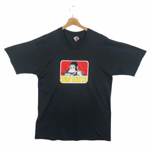 Vintage 90s Ben Davis Big Logo Tee L Size Colour Black