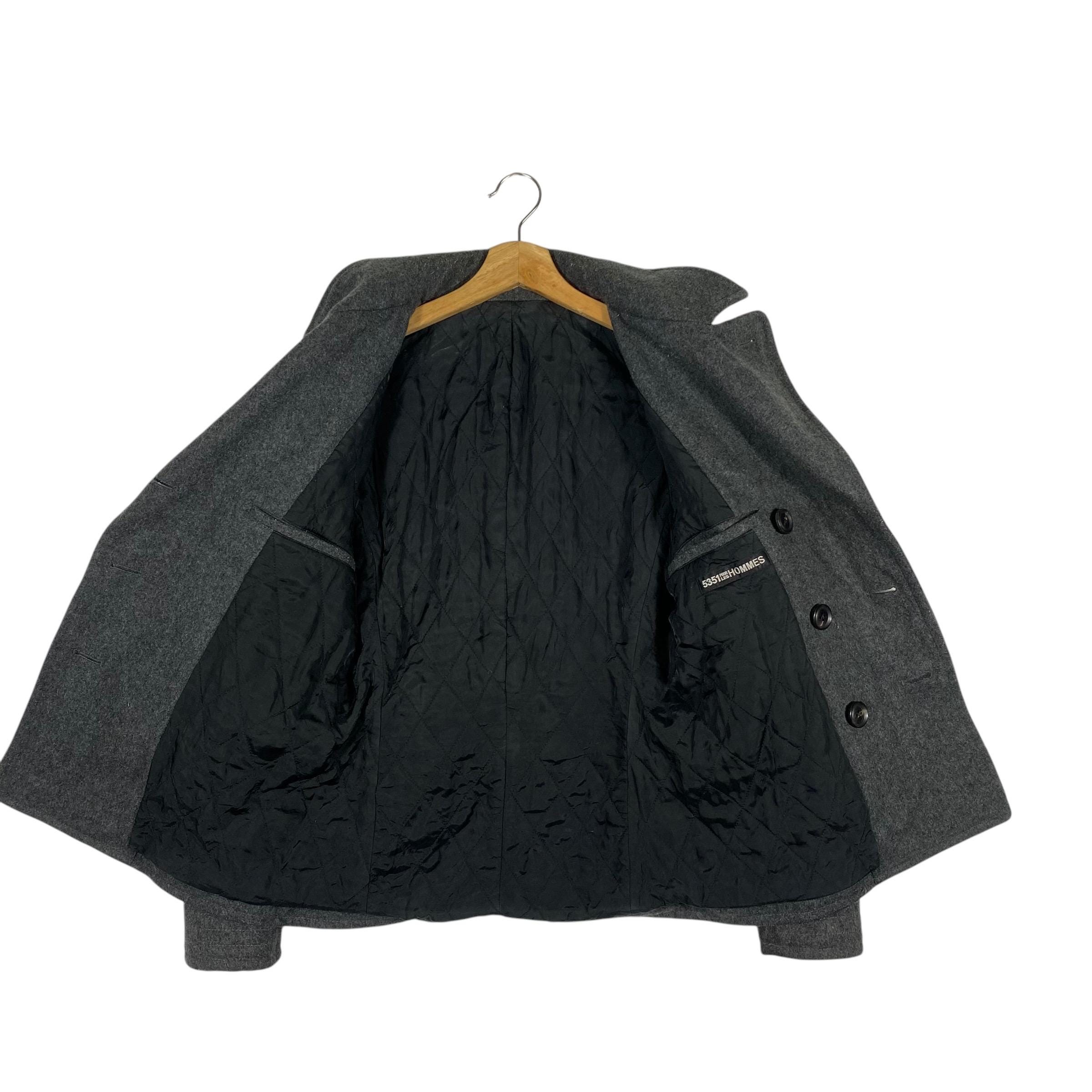 Vintage 5351 Pour Les Homme Wool Double Breasted Jacket (S) - Etsy