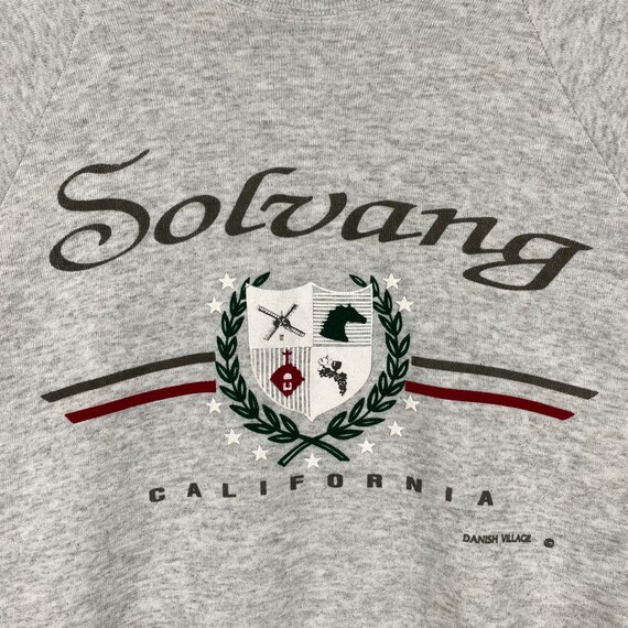 Vintage 90s Solvang California Sweatshirt XL Size… - image 4