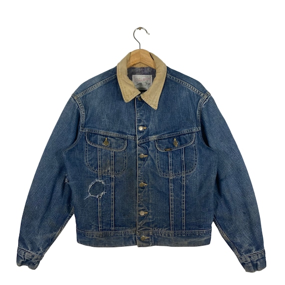 ジャケット・アウター vintage Lee storm rider jean jacket 40 Vintage 60's Lee Storm Rider Denim Jacket 101 LJ 40 Regular