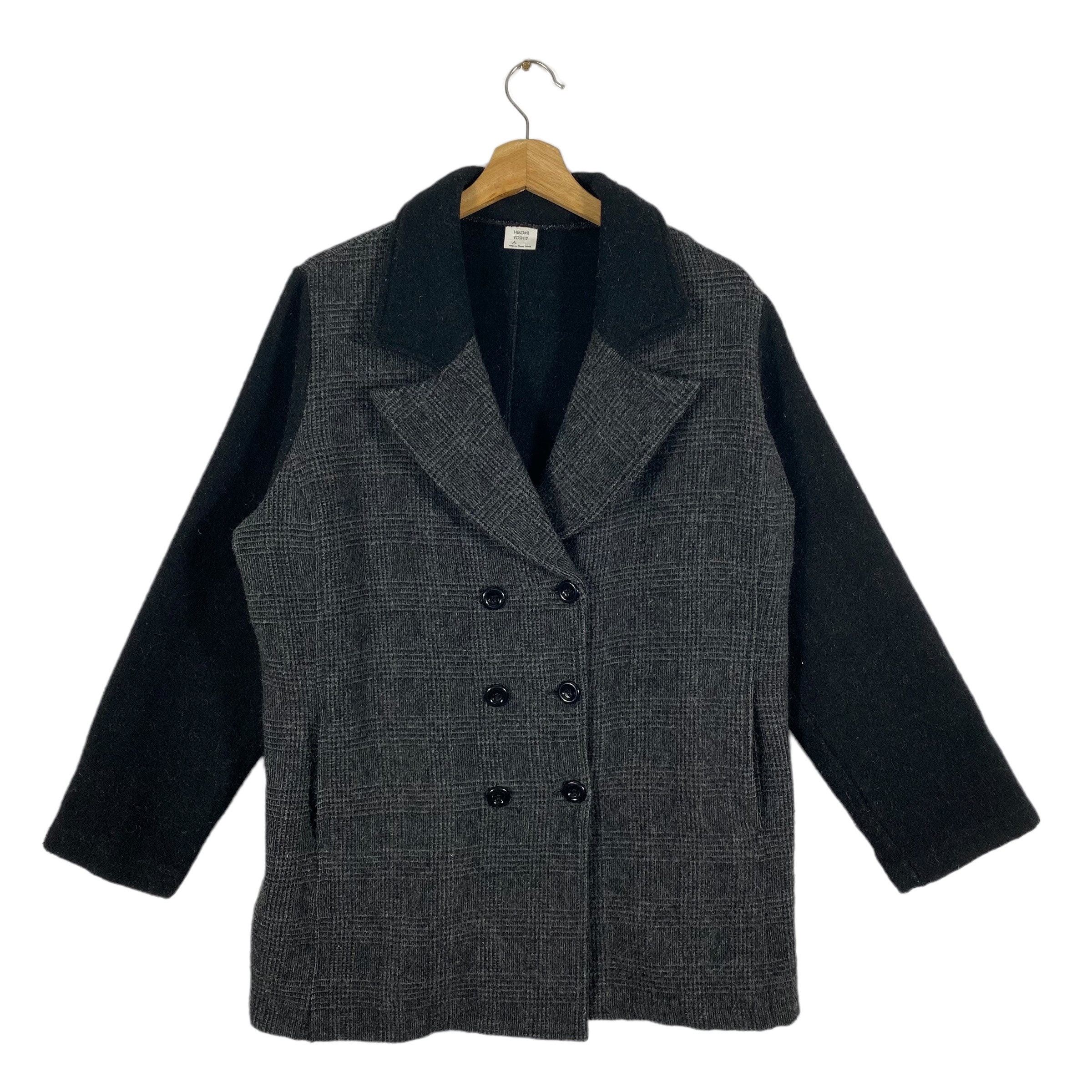 ジャケット・アウター Japan vintage wool coat military boro Boro Cavalier Coat (K2412LJ155-INDIGO)