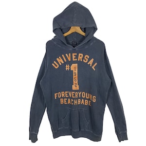 Vintage Rna Inc Japanese Brand Hoodie Sweatshirt M Size Stone Wash Colour