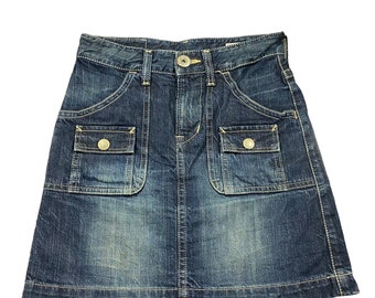 Vintage Edwin Tokyo Japan Jeans Mini Skirts