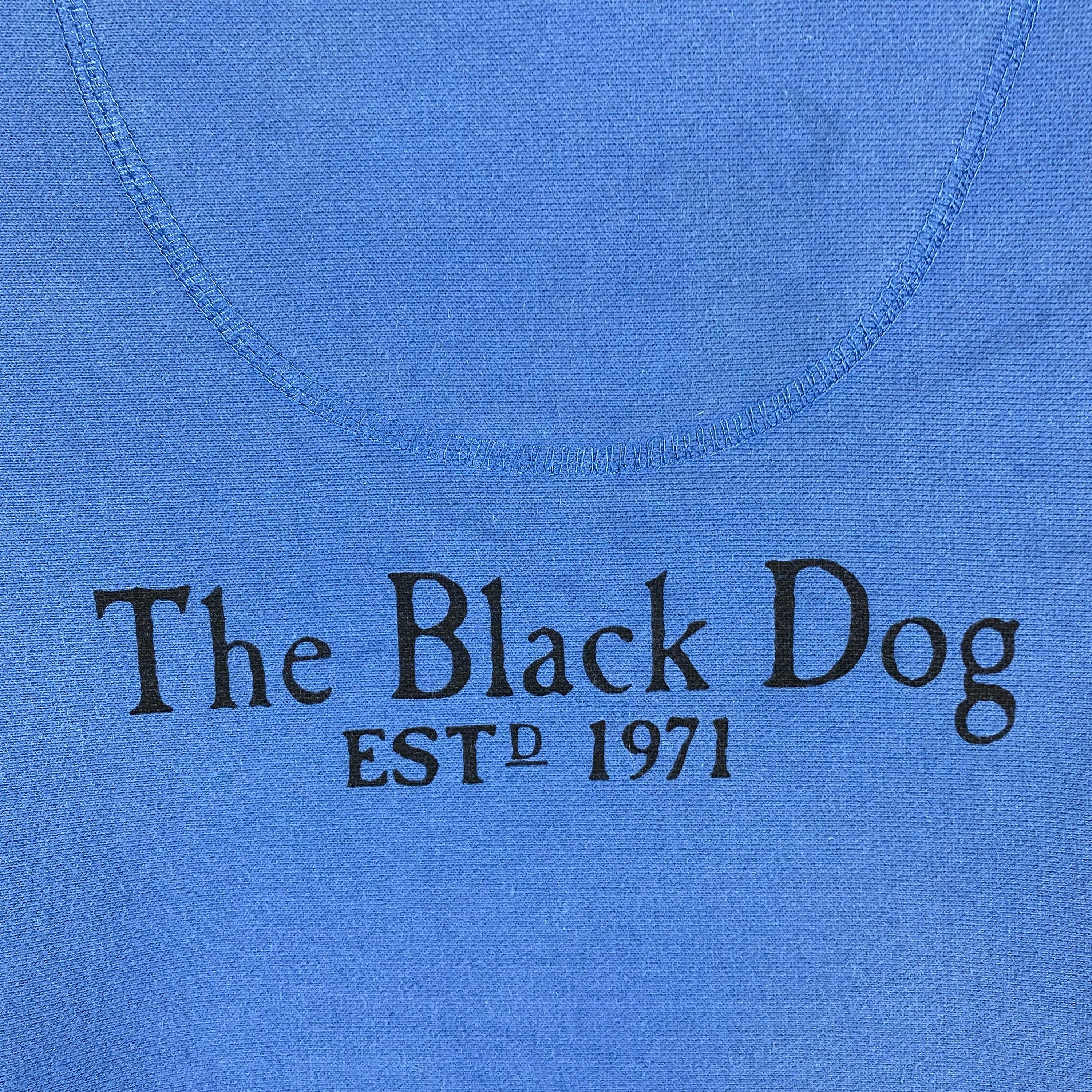 Vintage the Black Dog Sweatshirt S Size but to Fit M Size Vintage the Black Dog Sweatshirt S Size but to Fit M Size