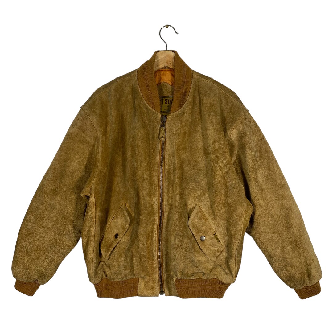 ヴィンテージ 90年代 ネクストステージ レザー ジッパー ジャケット L