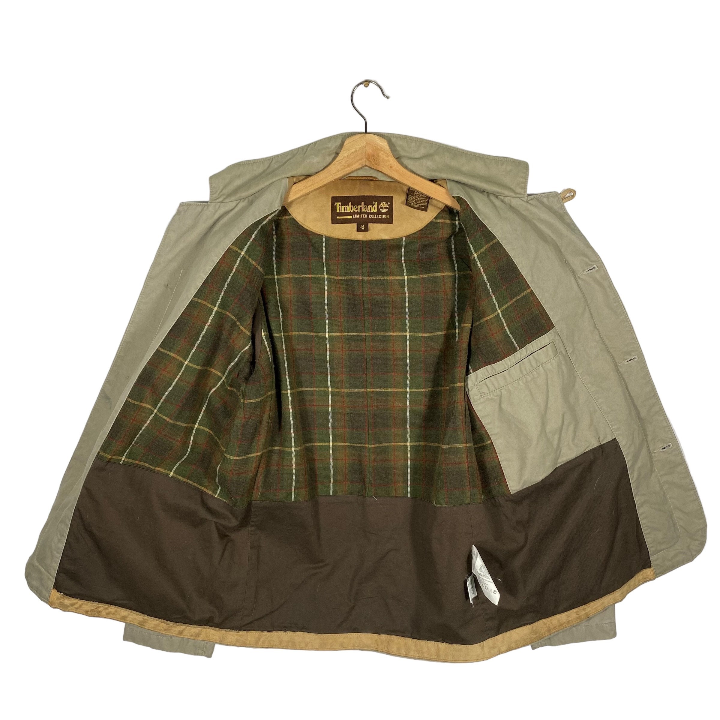 お値下げ不可　名作　Timberland　BarbourSPY型 jacket Vintage Timberland Limited Collection Button Jacket M Size - Etsy