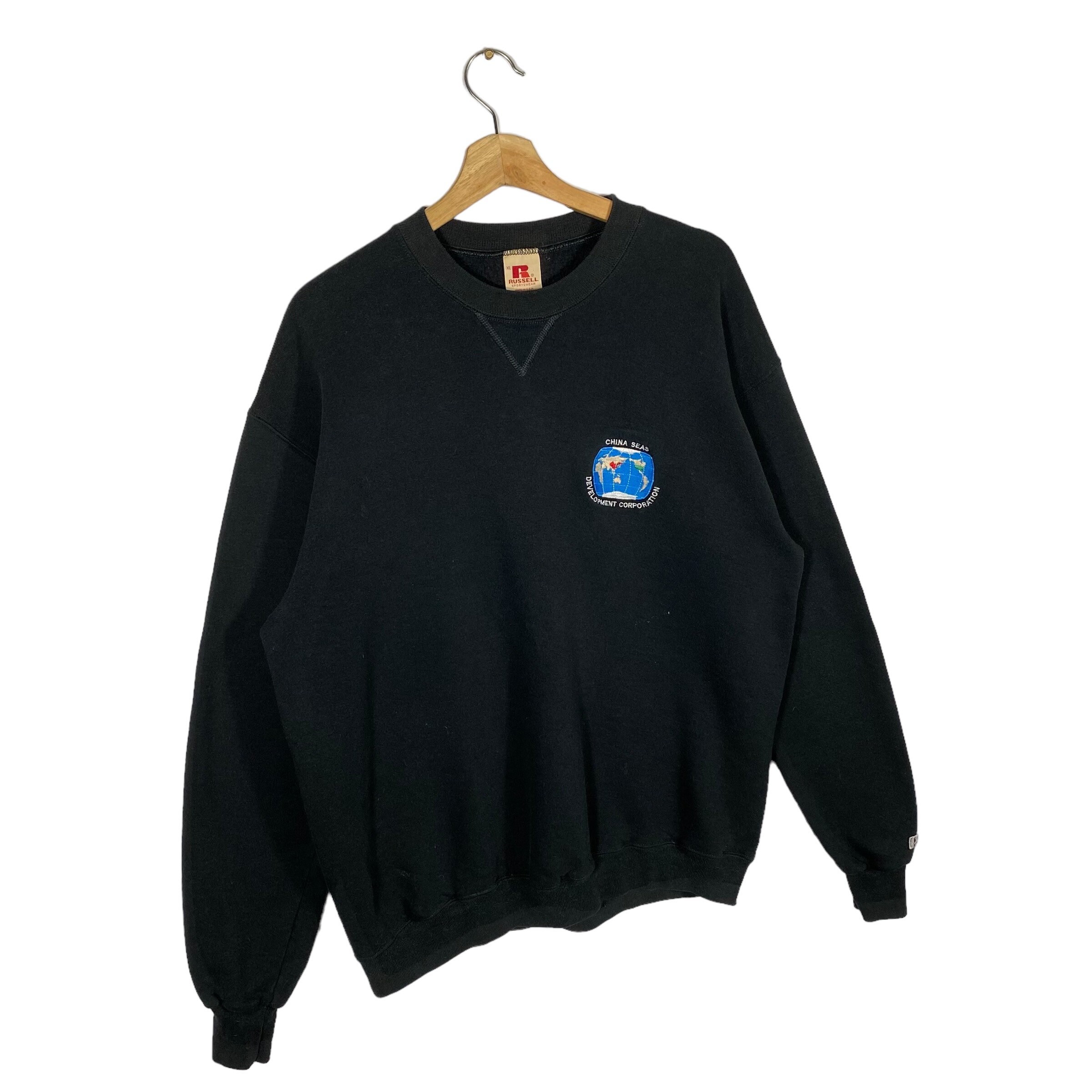 eddiy♡未使用♡SEA VINTAGE 70'S SWEATSHIRT Vintage 70s China Seas Development Corporation Sweatshirt XL