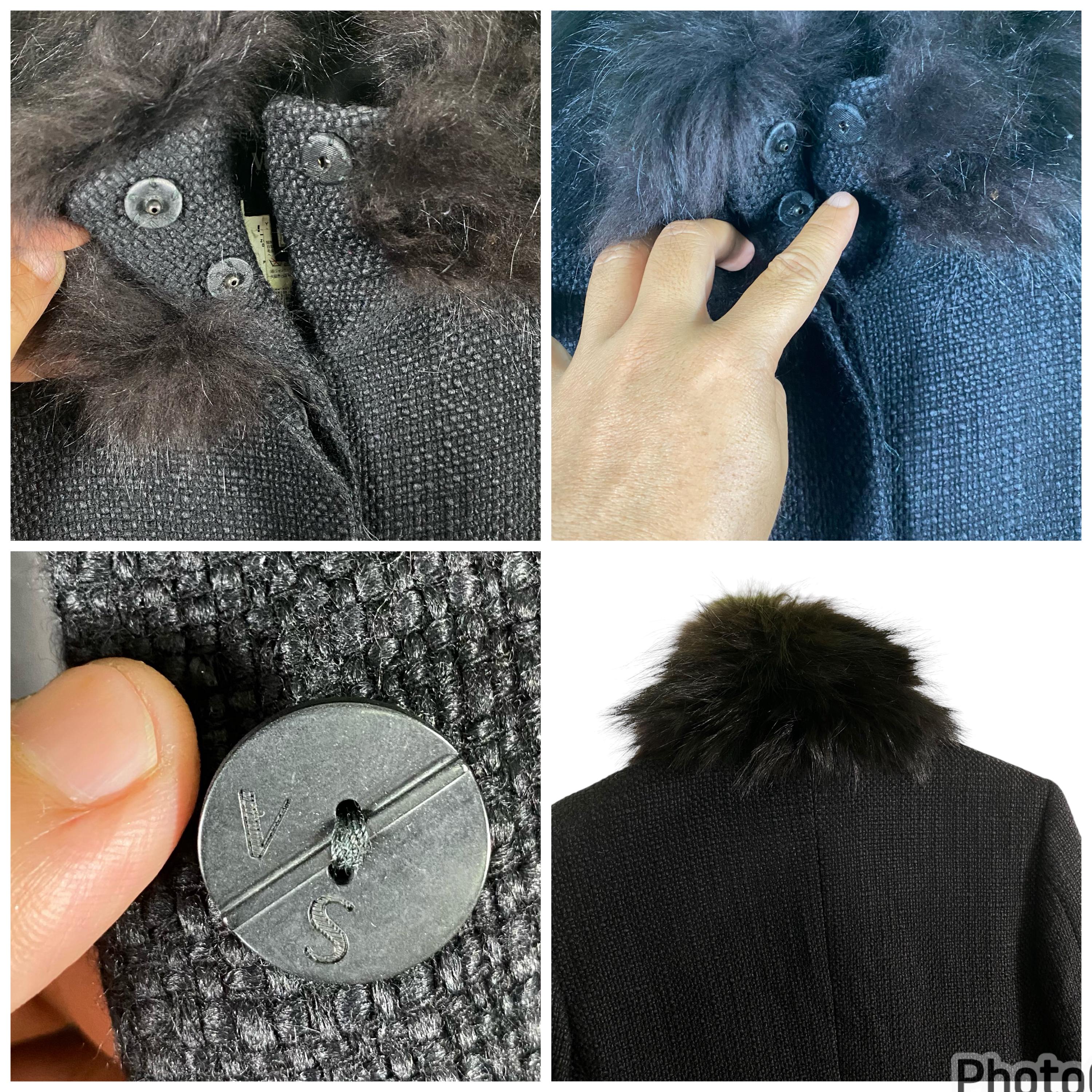 VERSUS Versaceファーコート VERSUS Versaceファーコート Vintage VERSACE Coat Versus Versace