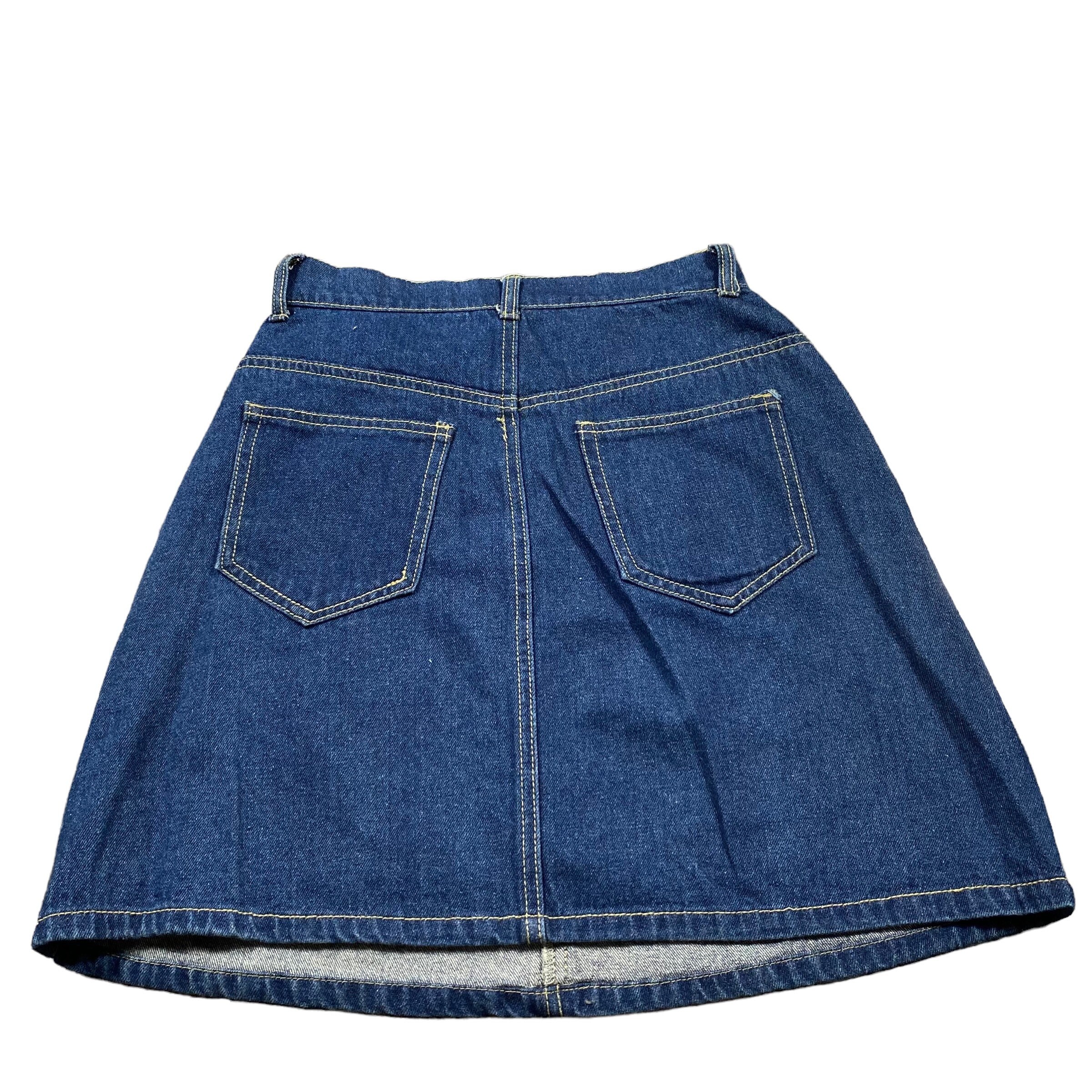 全信頼を寄せる Vintage E Etsy - Skirts Mini Jeans Gellery World Hyphen Clothing