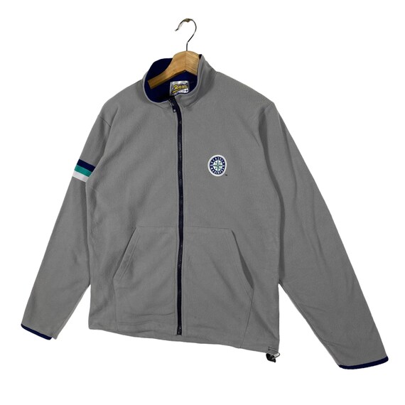 ヴィンテージ シアトル マリナーズ フリース ジッパー ジャケット S
