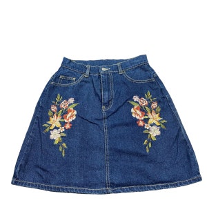 Vintage E Hyphen World Gellery Jeans Mini Skirts