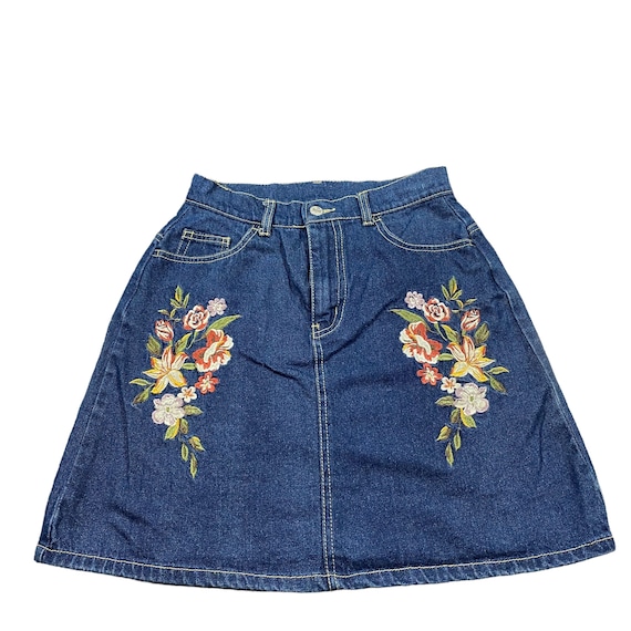 信頼も高い Vintage E Hyphen World Gellery Jeans Mini Skirts - Etsy Clothing