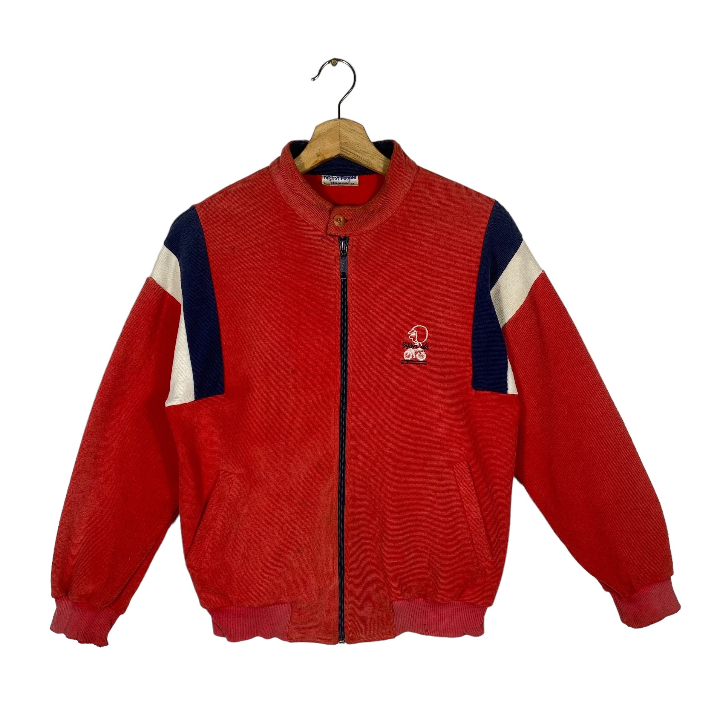 ヴィンテージ 80年代 Nicets People Honda ジッパー ジャケット M 