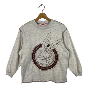 Felpa vintage Looney Tunes taglia S colore grigio