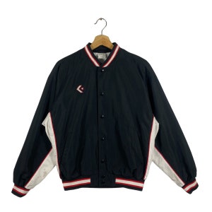 Vintage Converse Jacket M Size Black Colour