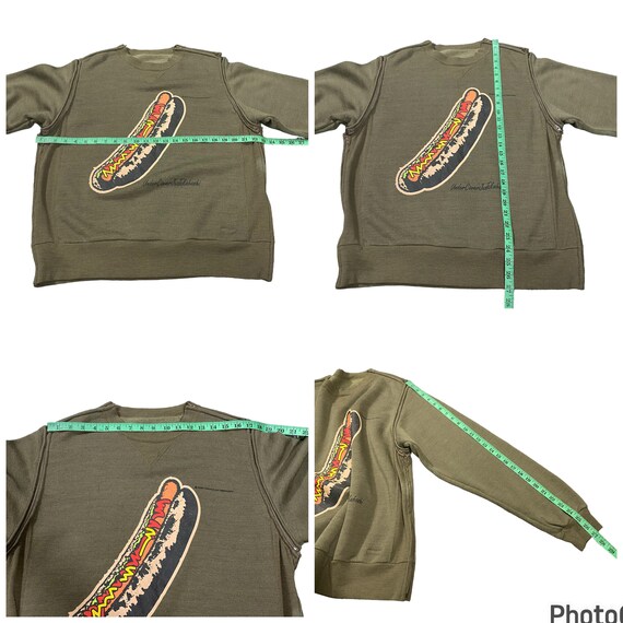 Vintage Undercover Small-parts Hotdog/glizzy Sweater AW99-00 Vintage Undercover Small-parts Hotdog/glizzy Sweater AW99-00