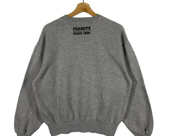 トップス MEAN MACHINE AGE PEANUTS VTG CREW Peanuts Est. 1950 Adult Sweatshirt