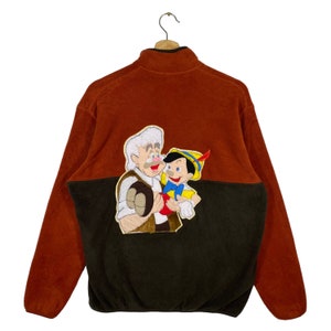 Pile vintage Pinocchio X marca giapponese taglia M colore marrone