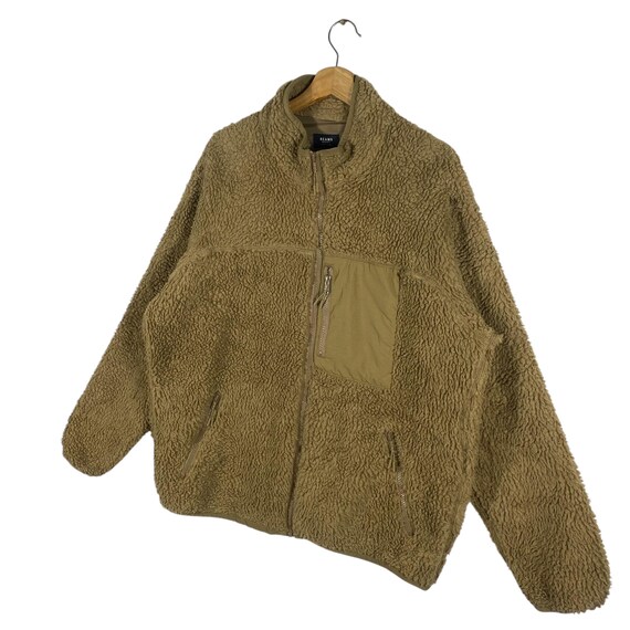 Vintage Beams Heart Fleece Zipper Jacket L Size Brown Colour - Etsy