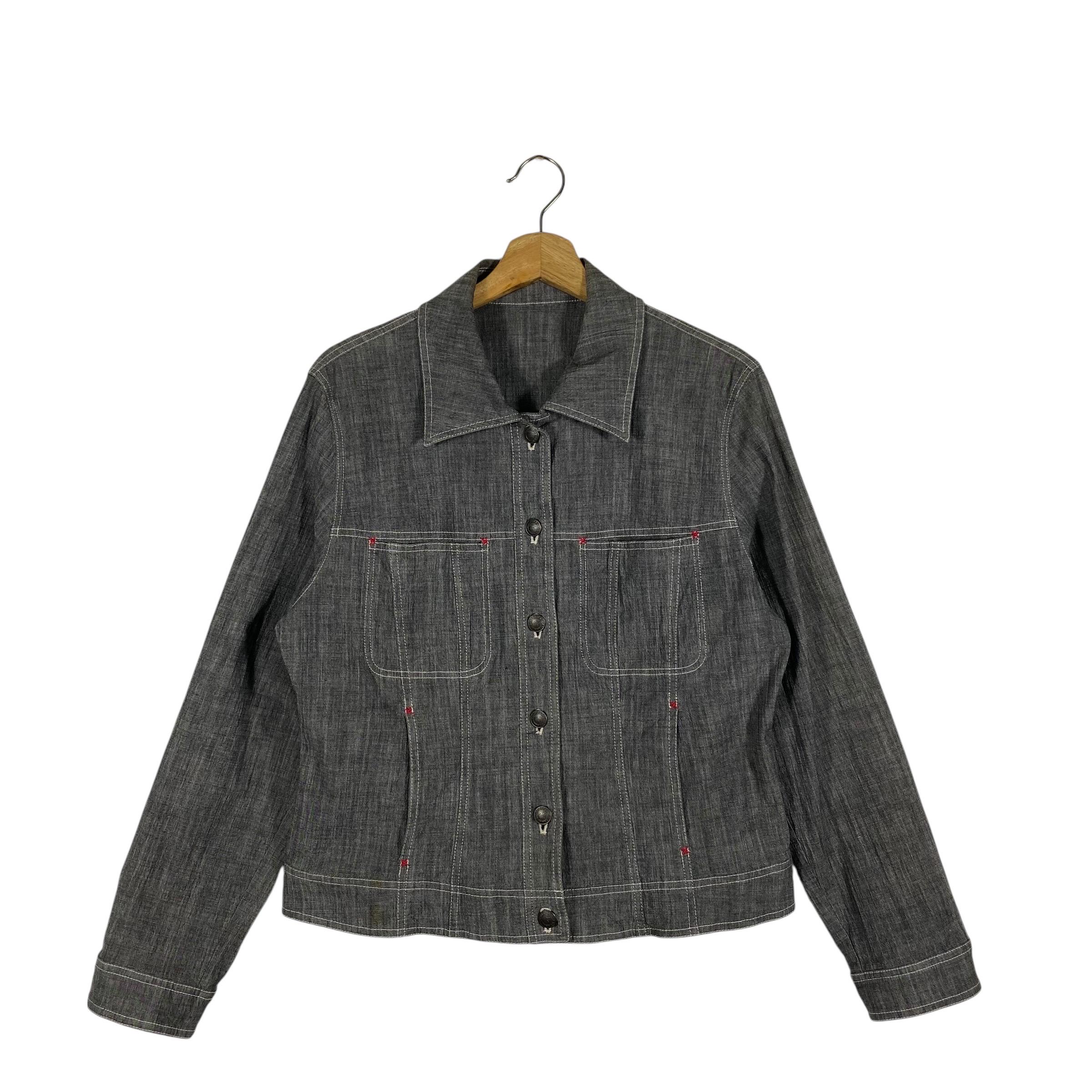 Issey Miyake Denim Jacket - Etsy