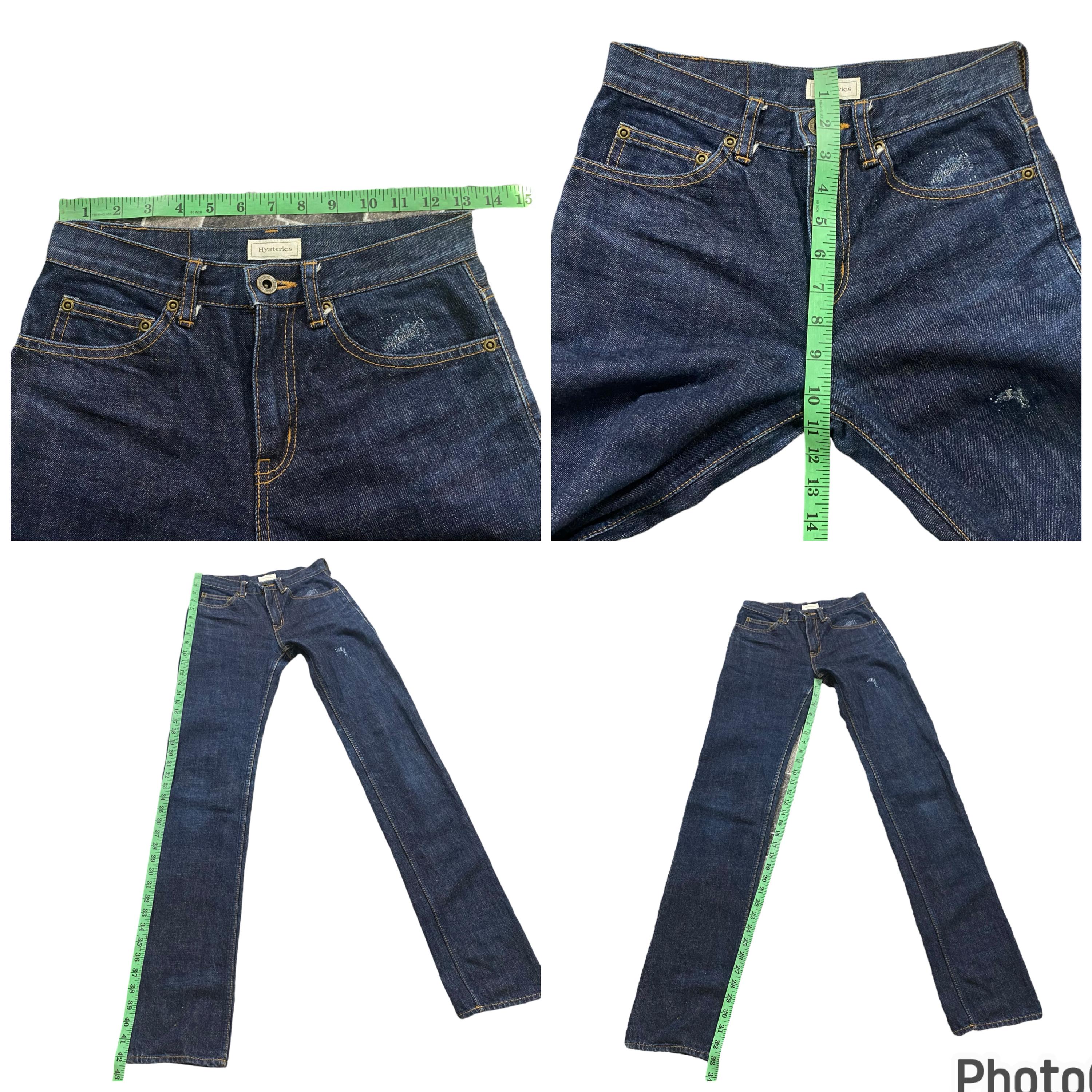 パンツ HYSTERIC GLAMOR damage denim pants M HYSTERIC GLAMOUR Damaged Denim Pants