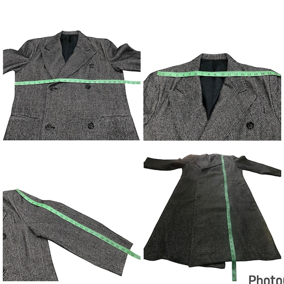 ヴィンテージ Y'S ヨウジヤマモト ウール ダブルブレスト ロングコート