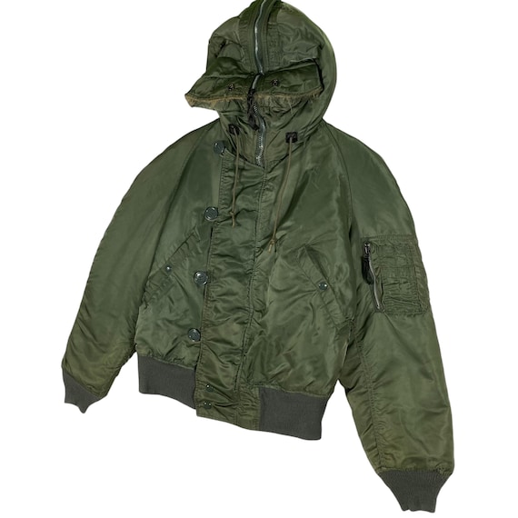 ジャケット・アウター ALPHA type N-2B N2B flight bomber jacket Nylon N-2B Jacket / Black – Front General Store