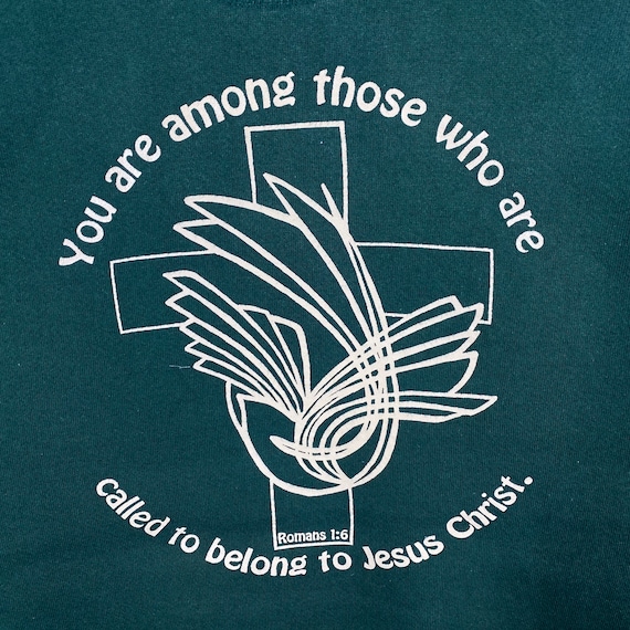 90'ヴィンテージ　キリストデザイン　スウェット トレーナー　+ tシャツ 90'ヴィンテージ キリストデザイン スウェット トレーナー + tシャツ