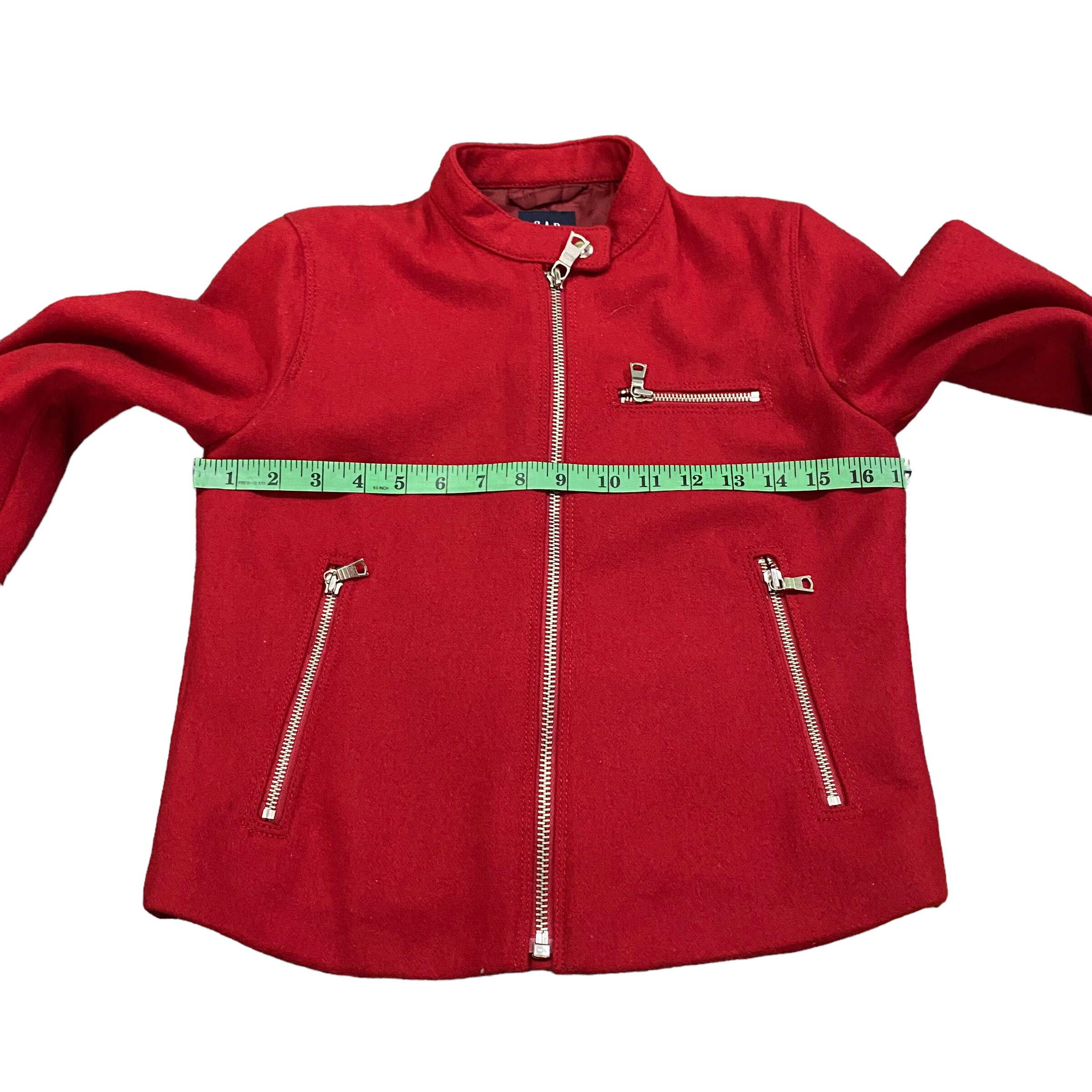 Vintage Gap Wool Zipper Jacket XS Size Red Colour - Etsy Vintage Gap Wool Zipper Jacket XS Size Red Colour - Etsy