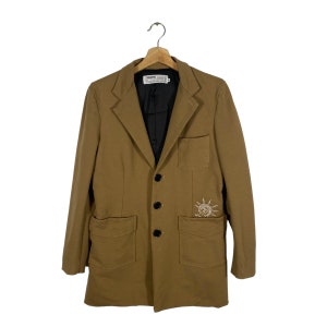 Vintage Legenda Made Jacket Button S size Brown Colour