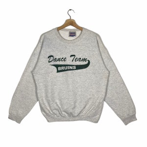 Vintage Dance Team Bruins Sweatshirt M Size Grey Colour