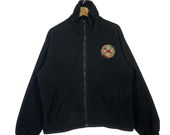 Chaqueta polar vintage del Departamento de Bomberos de Japón de la Marina de EE. UU. (talla L)