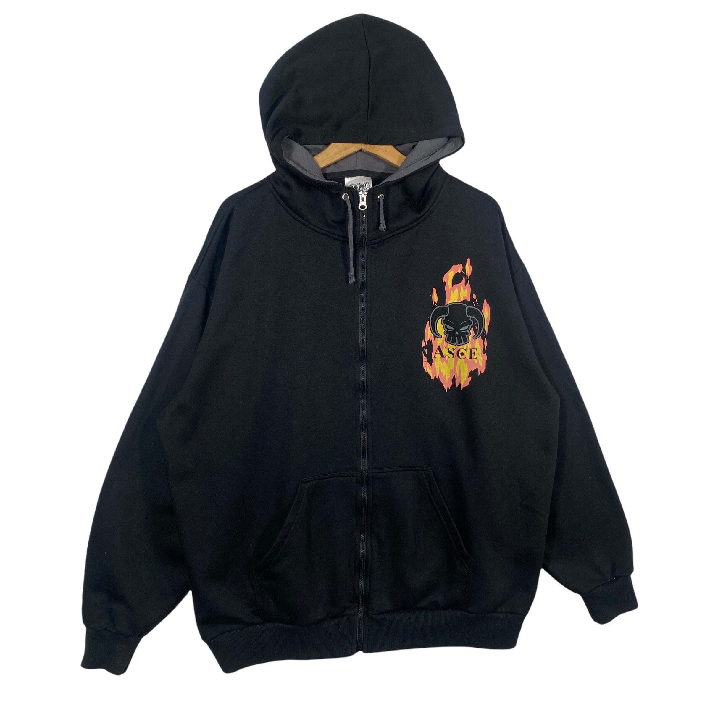 Vintage Anime Hoodie: Japanese Graphic Print, Black XL - Etsy