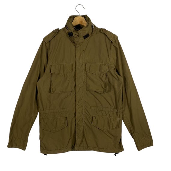 Aspesi Field Jacket Minifield Vento Military Green S Size but to