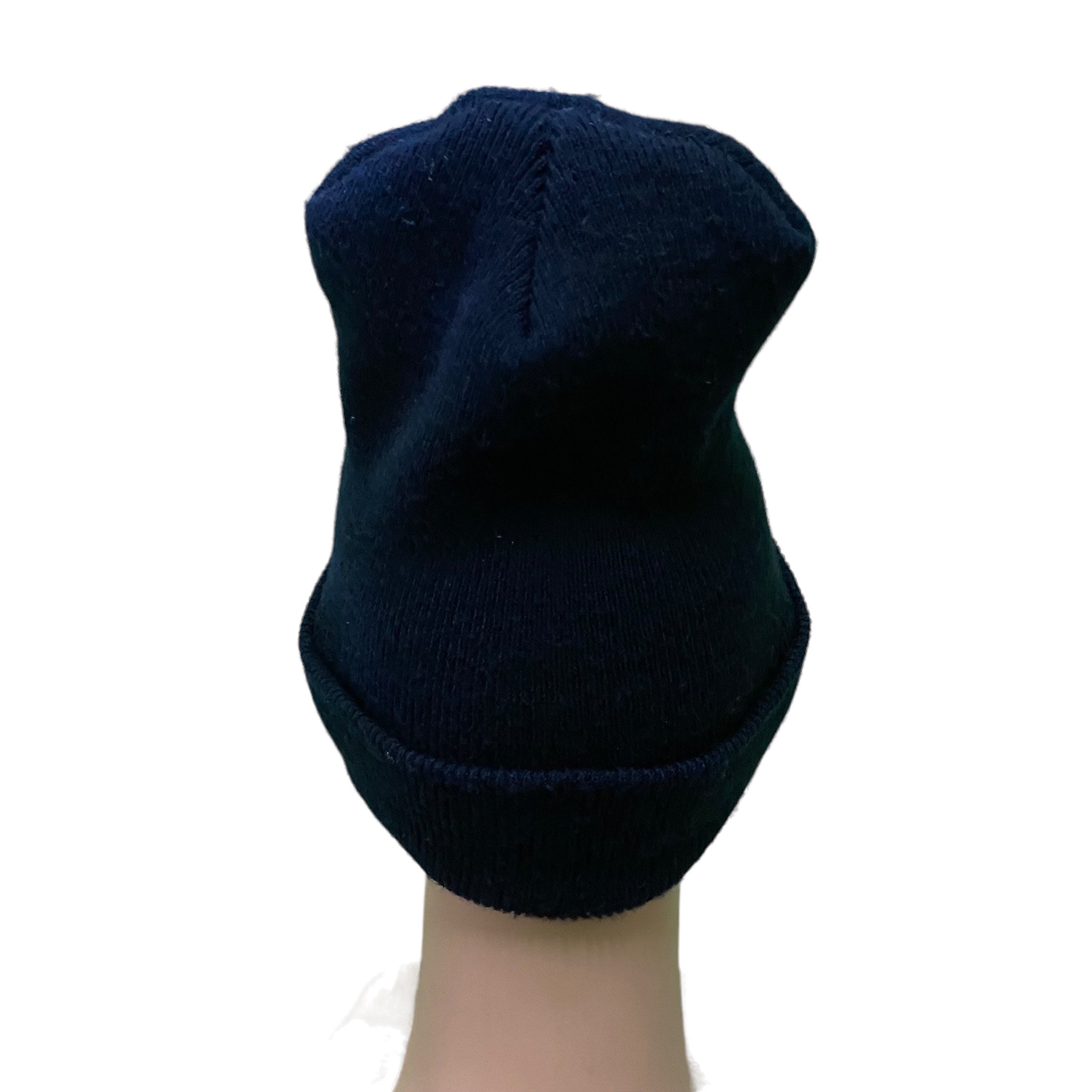 Vintage Nike Swoosh Baenie Hat Navyblue Colour - Etsy