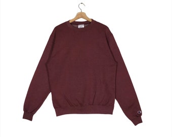 DAMBROWNByDAM Vintage Champion Sweatshirt M Size Maroon Colour