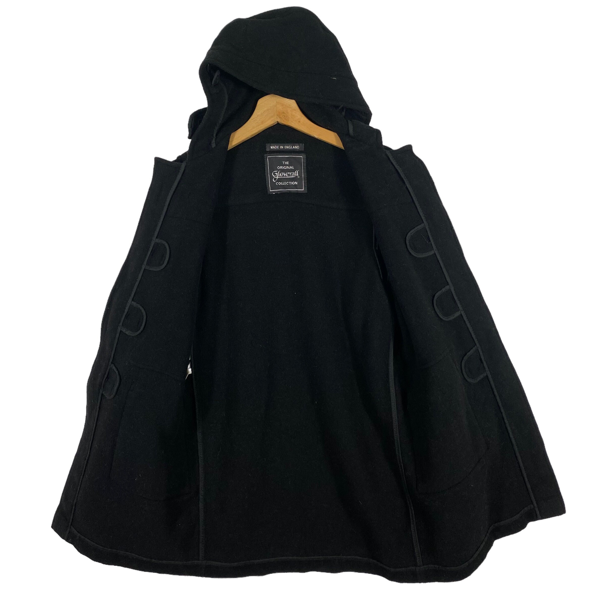 Vintage Gloverall Duffle Coat S Size Black Colour - Etsy