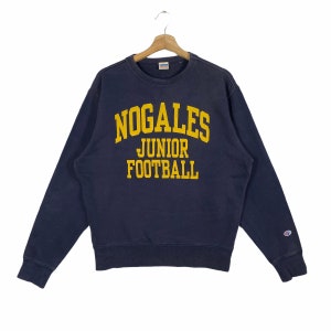 Vintage Nogales Junior Football By Champion Sudadera M Talla Color Azul Marino