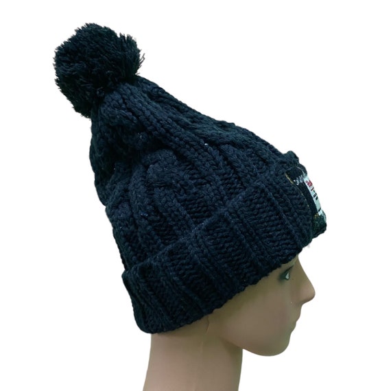 Vintage Harris Tweed X Closshi Cable Knit Beanie … - image 7