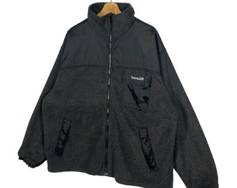 Vintage Timberland Fleece Jacket Zipper 3XL Size but to Fit XXL