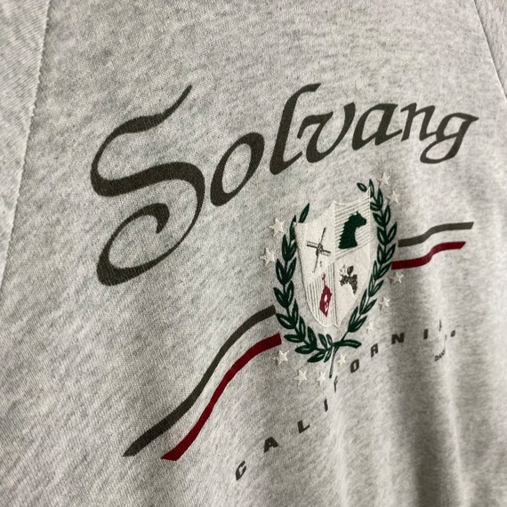 Vintage 90s Solvang California Sweatshirt XL Size… - image 5