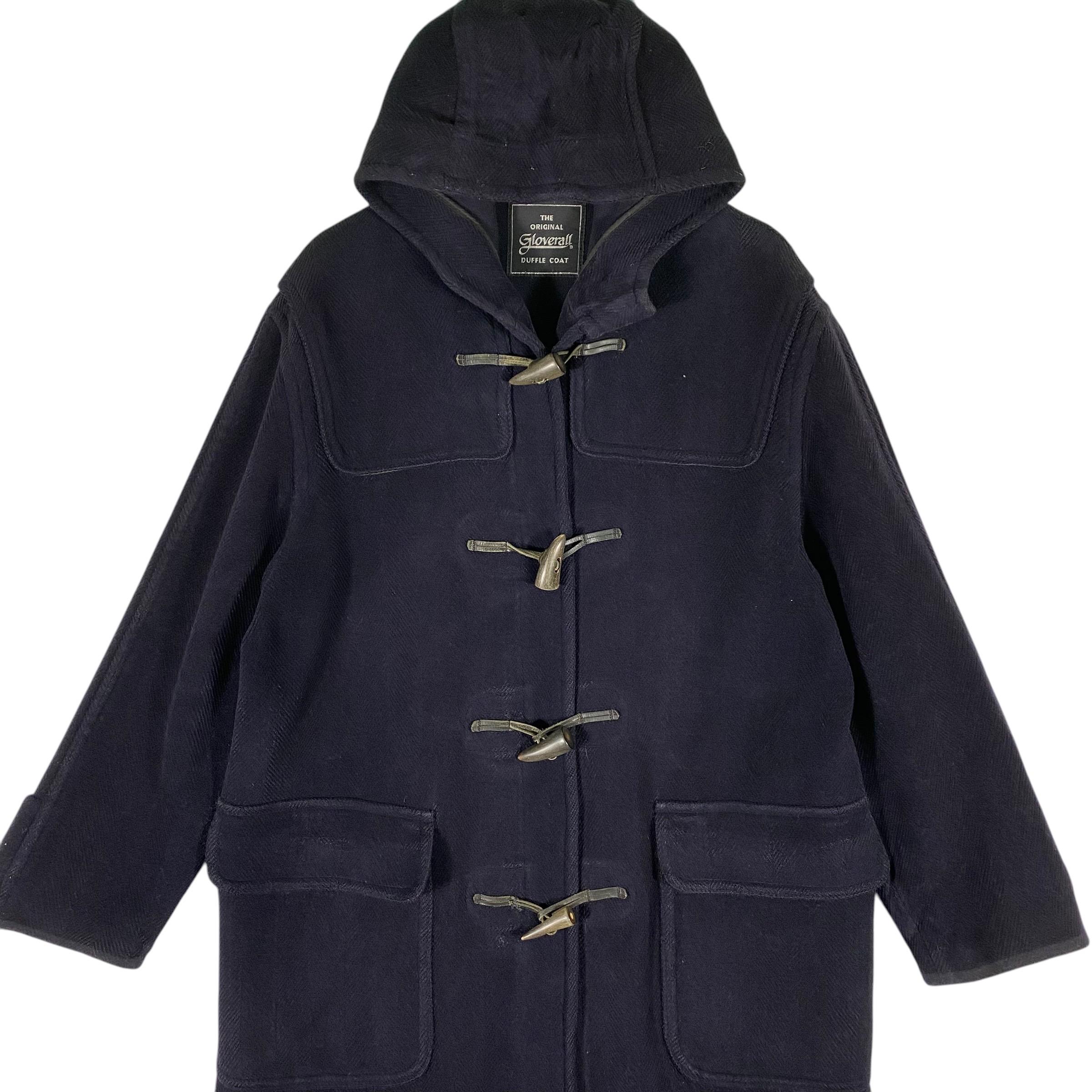 Vintage Gloverall Duffle Coat L Size Navyblue Colour - Etsy