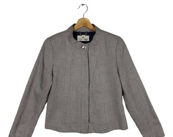 Vintage Courreges Coat S Size Grey Colour