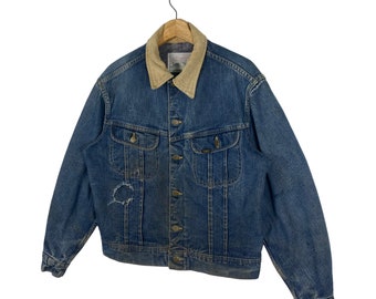 Vintage 60s Lee Storm Rider Denim Jacket - Etsy