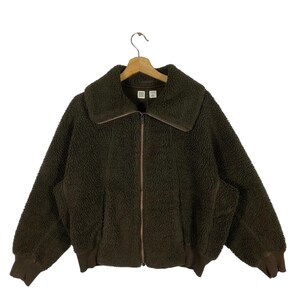 vintage Christophe Lemaire X polaire à glissière de marque japonaise XL taille couleur vert forêt