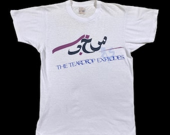 Maglietta vintage anni '80 The Teardrop Explodes Band